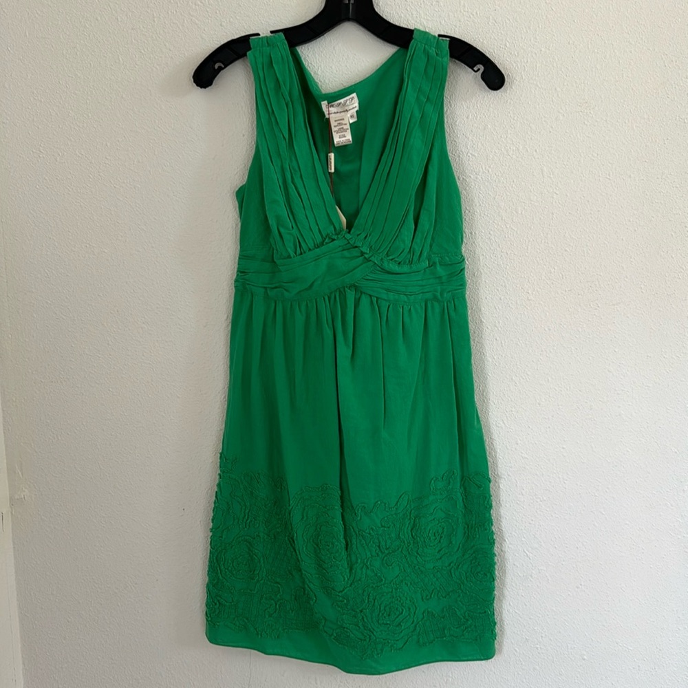 Green dress size XS
